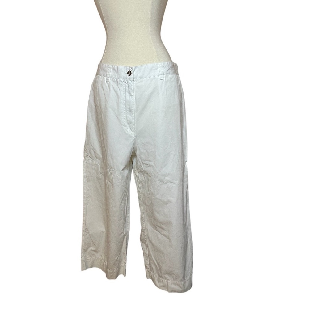 Lauren by RALPH LAUREN Women's White Capri Pants Size 12
